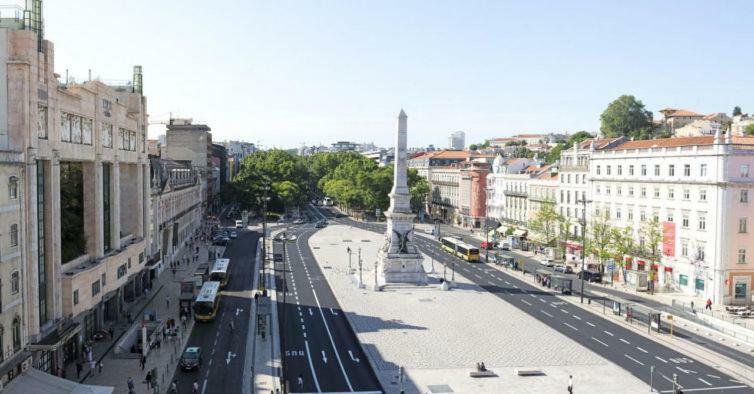 A Ponte Avenida Hotell Lisboa Exteriör bild